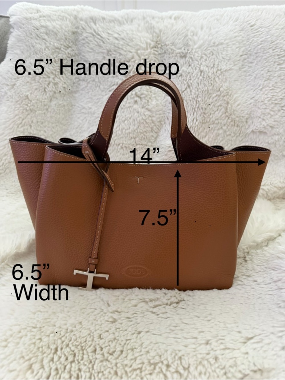 Tod's Mini Leather Tote - Picture 13 of 16